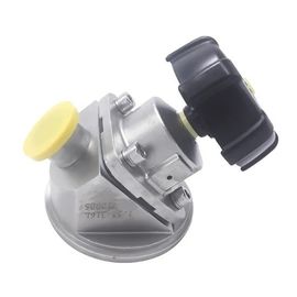 Válvula de control sanitaria de flujo del diafragma SS 304 316L hecha con la conexión de la unión