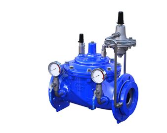 Válvula de control dúctil de líquido del hierro con el diafragma de nylon del refuerzo de EPDM