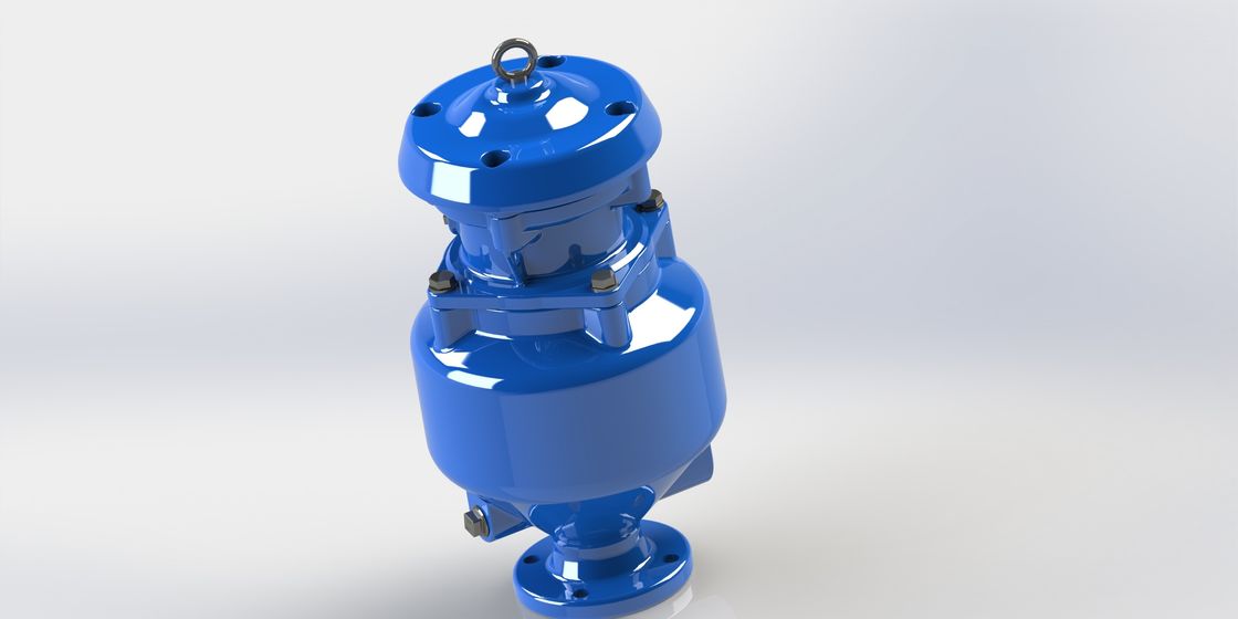 Válvula triple libre del lanzamiento del aire de la combinación de la función del derramamiento para el circuito de agua de aguas residuales