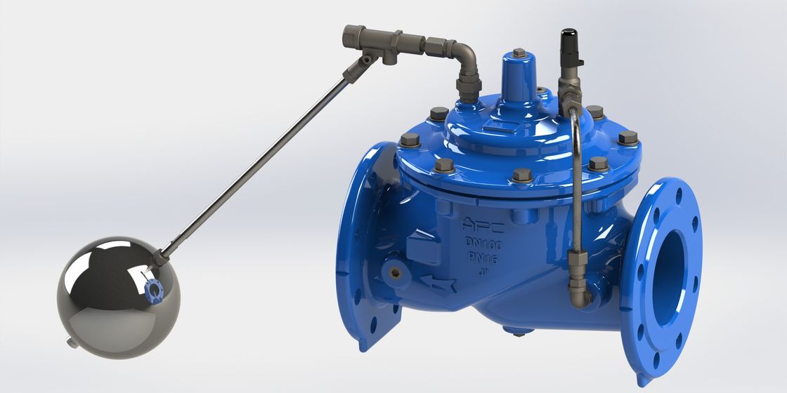 Válvula de control dúctil del flotador del hierro para el circuito de agua/el sistema de irrigación