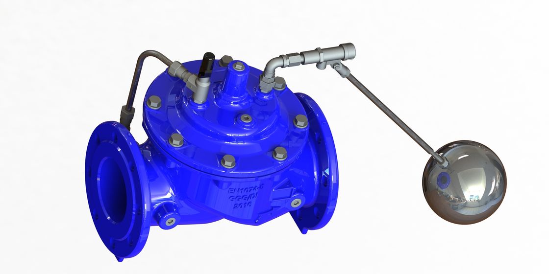 Válvula de control remota del flotador del color azul con alto funcionamiento de aislamiento