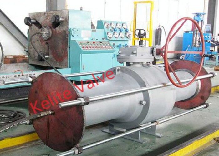 Vávula de bola completamente soldada con autógena confiable para la estación de bombeo de la compresión