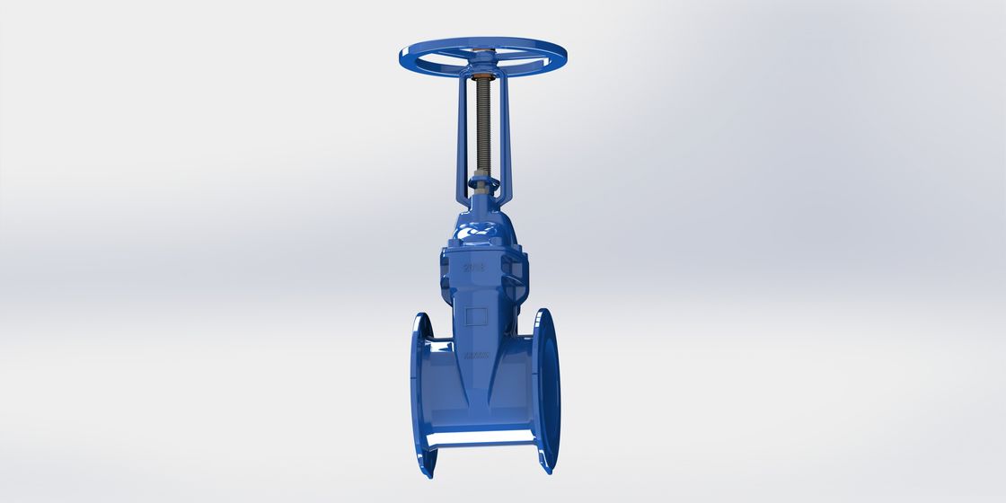 DN50 - válvula de puerta de levantamiento del tronco DN300 para la planta de tratamiento del agua potable