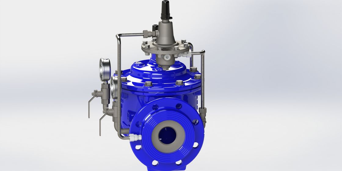 Piloto de acero inoxidable Fluid Control Valve con el diafragma de nylon del refuerzo