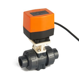 Vávula de bola eléctrica del agua de la manera de 3/4 pulgada 2 para la irrigación agrícola